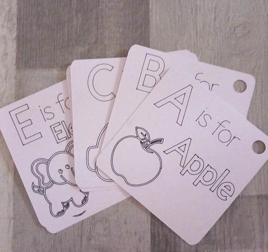 A-Z Mini Colouring book